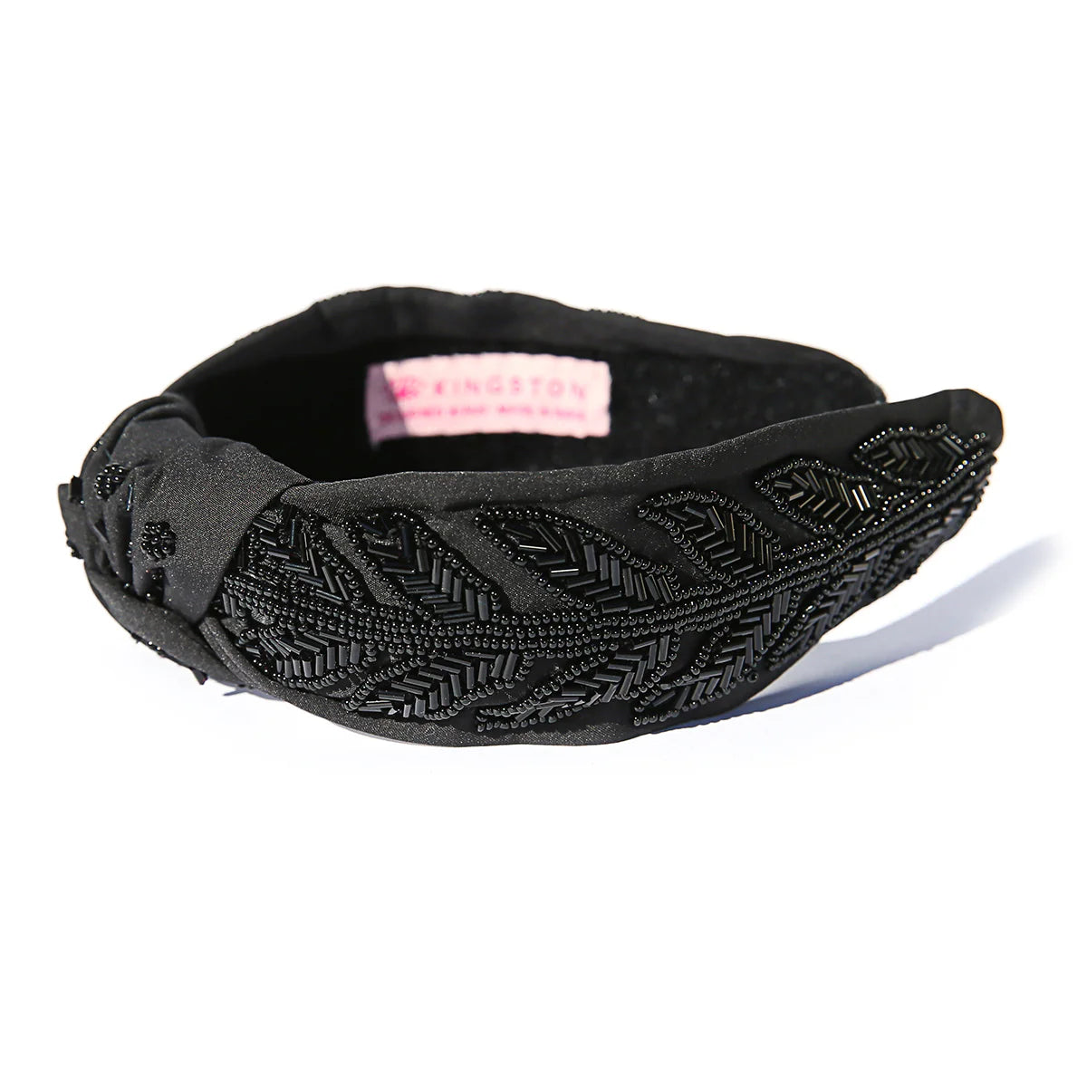 Beaded Headband Black Goddess