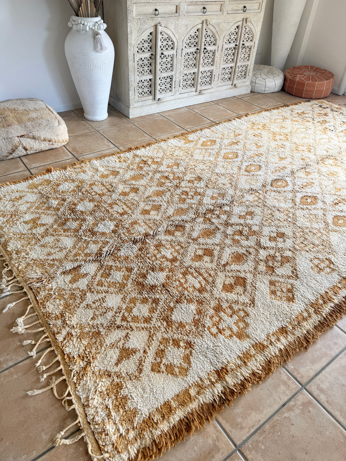 Moroccan Vintage  Rug  “Imogen" 365 x 195