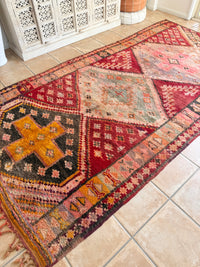 Moroccan Vintage  Rug  “Zephyra" 316 x 172