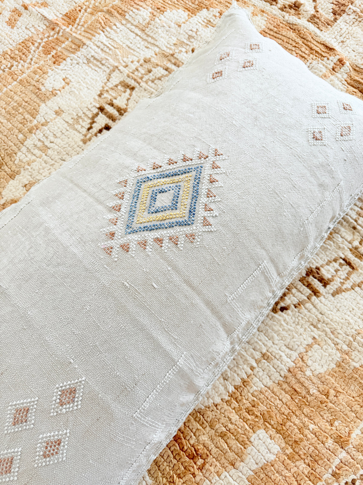 Cactus Silk Large Lumbar Cushion LL4