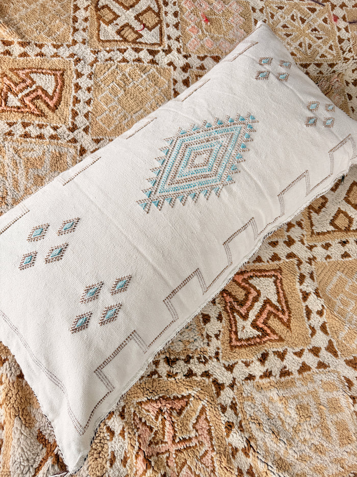 Cactus Silk Large Lumbar Cushion LL24