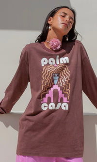 Berber Long Sleeve Shirt Brown