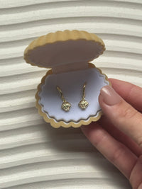 Halo Huggie earrings