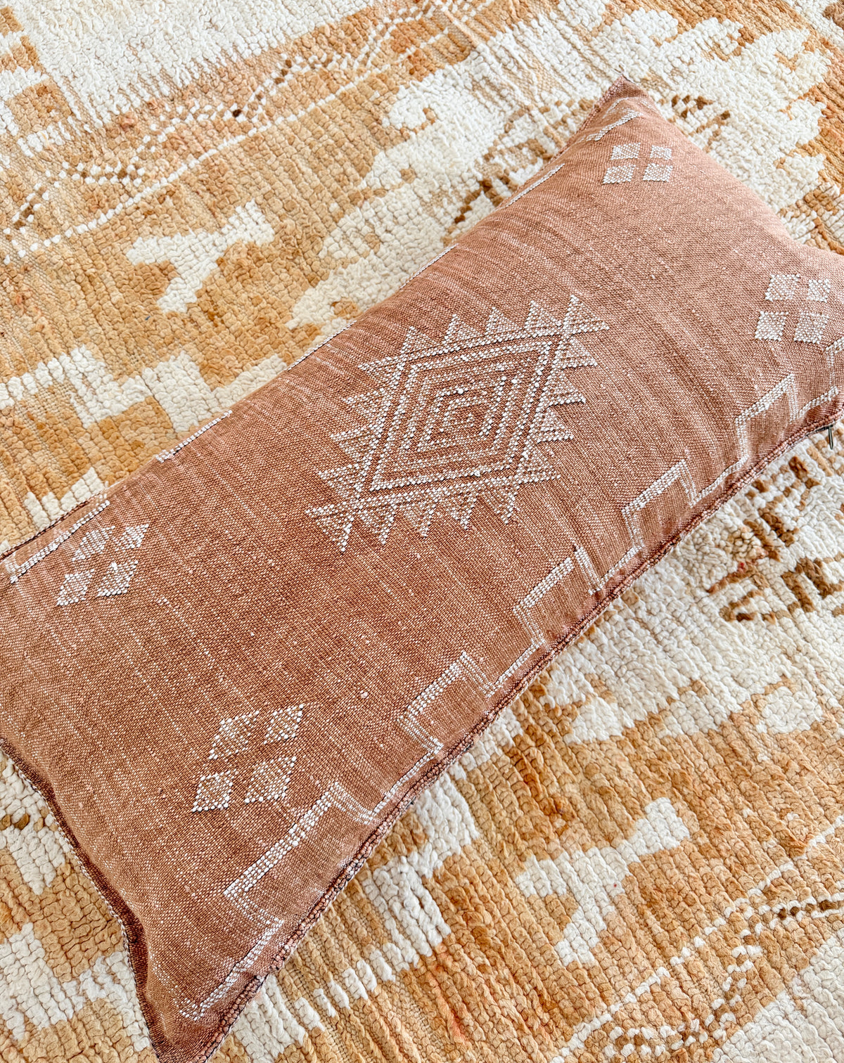 Cactus Silk Large Lumbar Cushion LL9