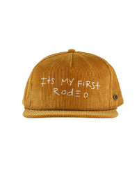 It’s My First Rodeo Corduroy Cap - Caramel