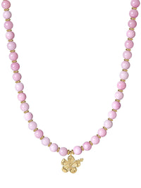 Lola Beaded Necklace in 18k Gold