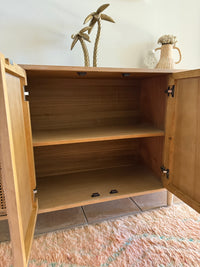 Buffet Les Palmas Carved Rattan & Wood