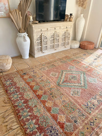Moroccan Vintage Rug "Soul” 343 x 210