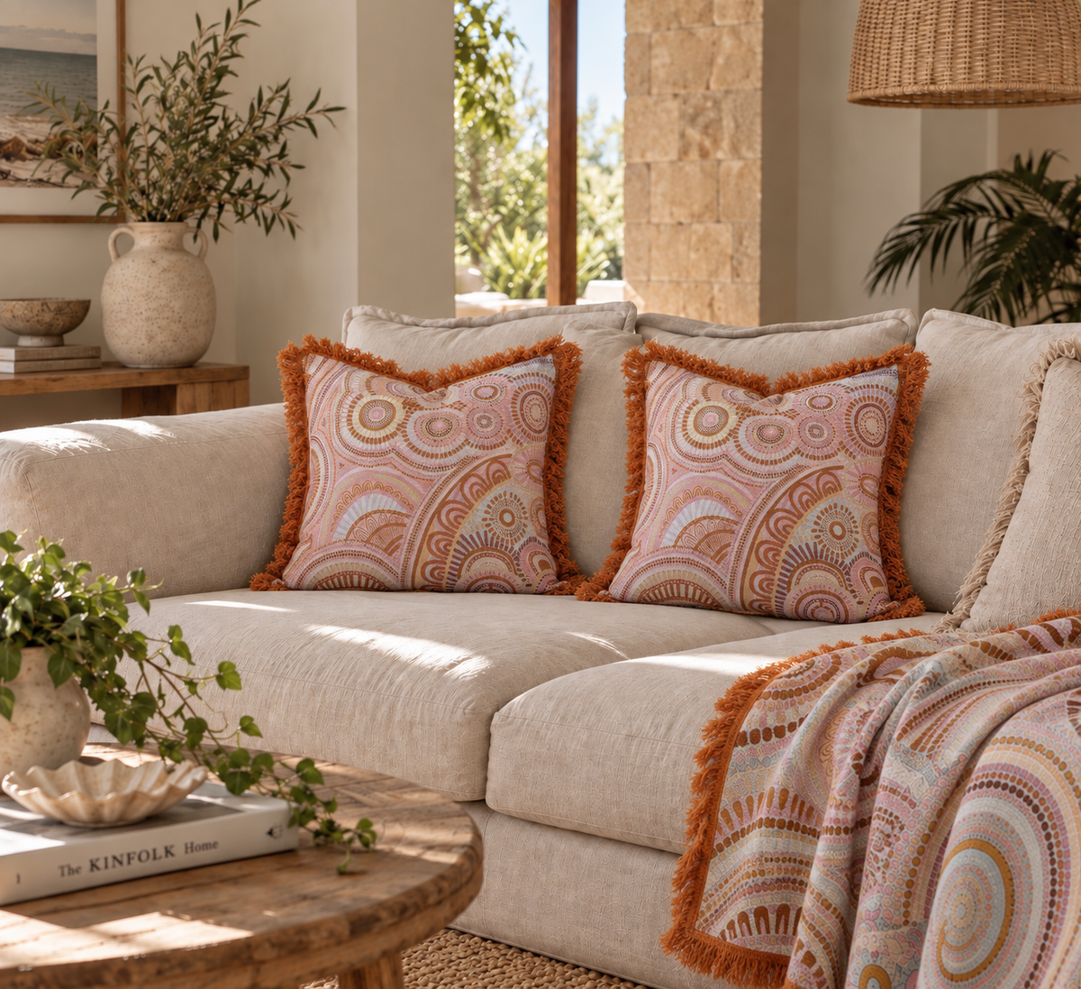 The Sun & The Seven Sisters Cushion Cover