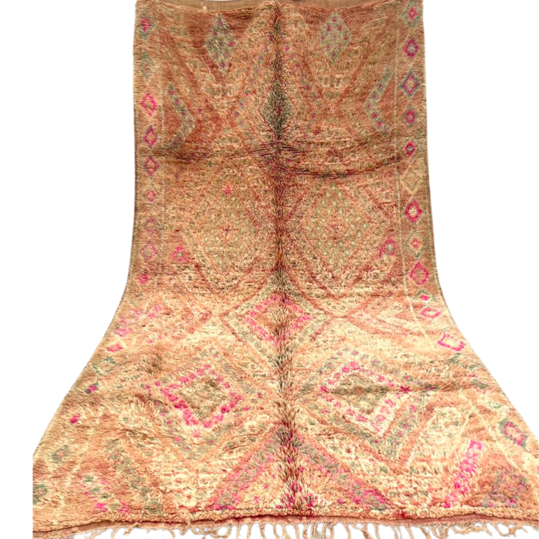 Moroccan Vintage  Rug  "Charlotte" 360 x 186 *Preorder Coming Soon*