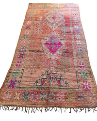 Moroccan Vintage Rug “Daisy” 382 x 191
