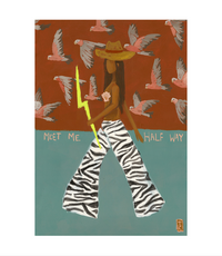 Tahnee Kelland Print A2 - Meet Me Half Way