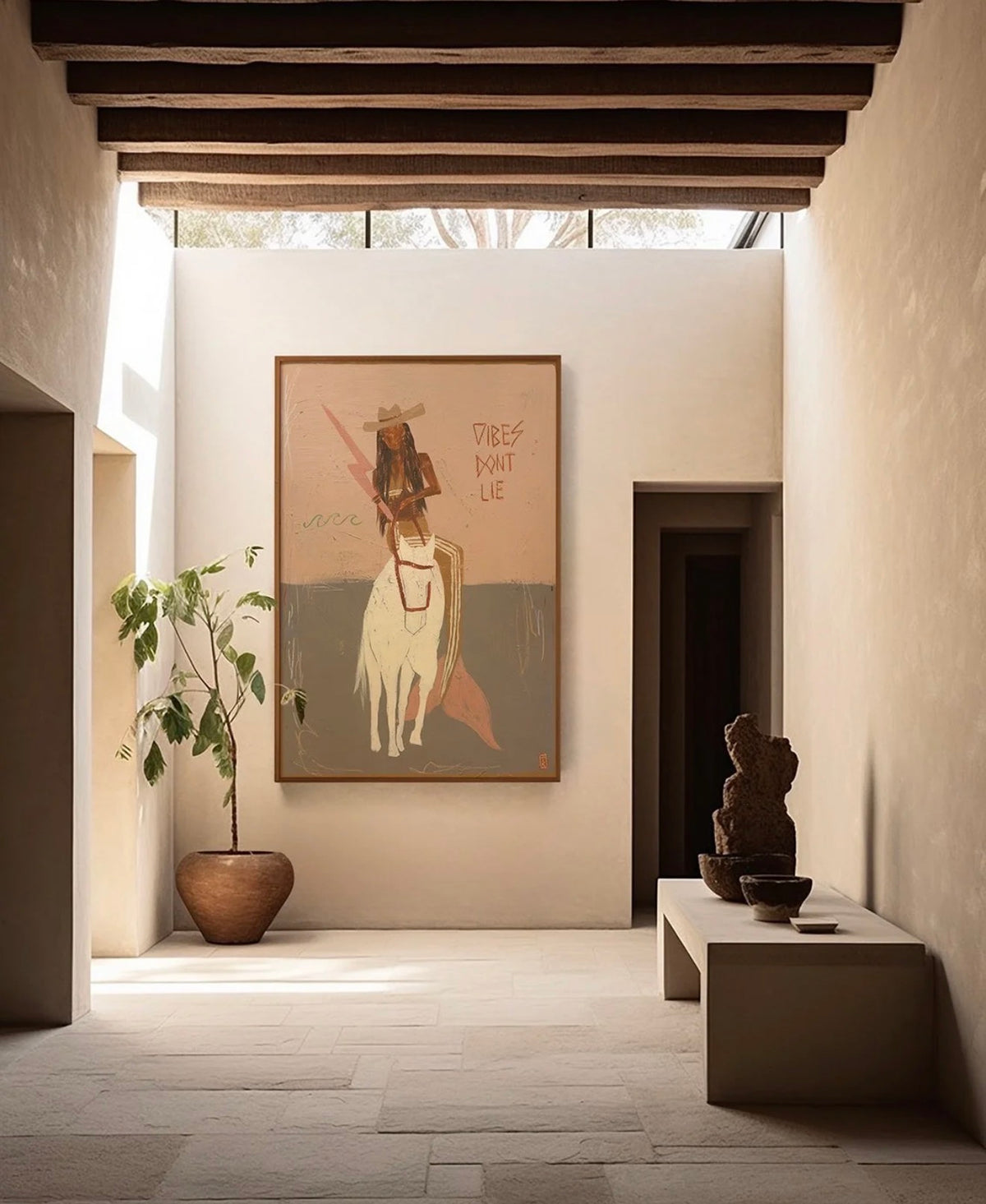 Tahnee Kelland Print A3 - Vibes Don’t Lie