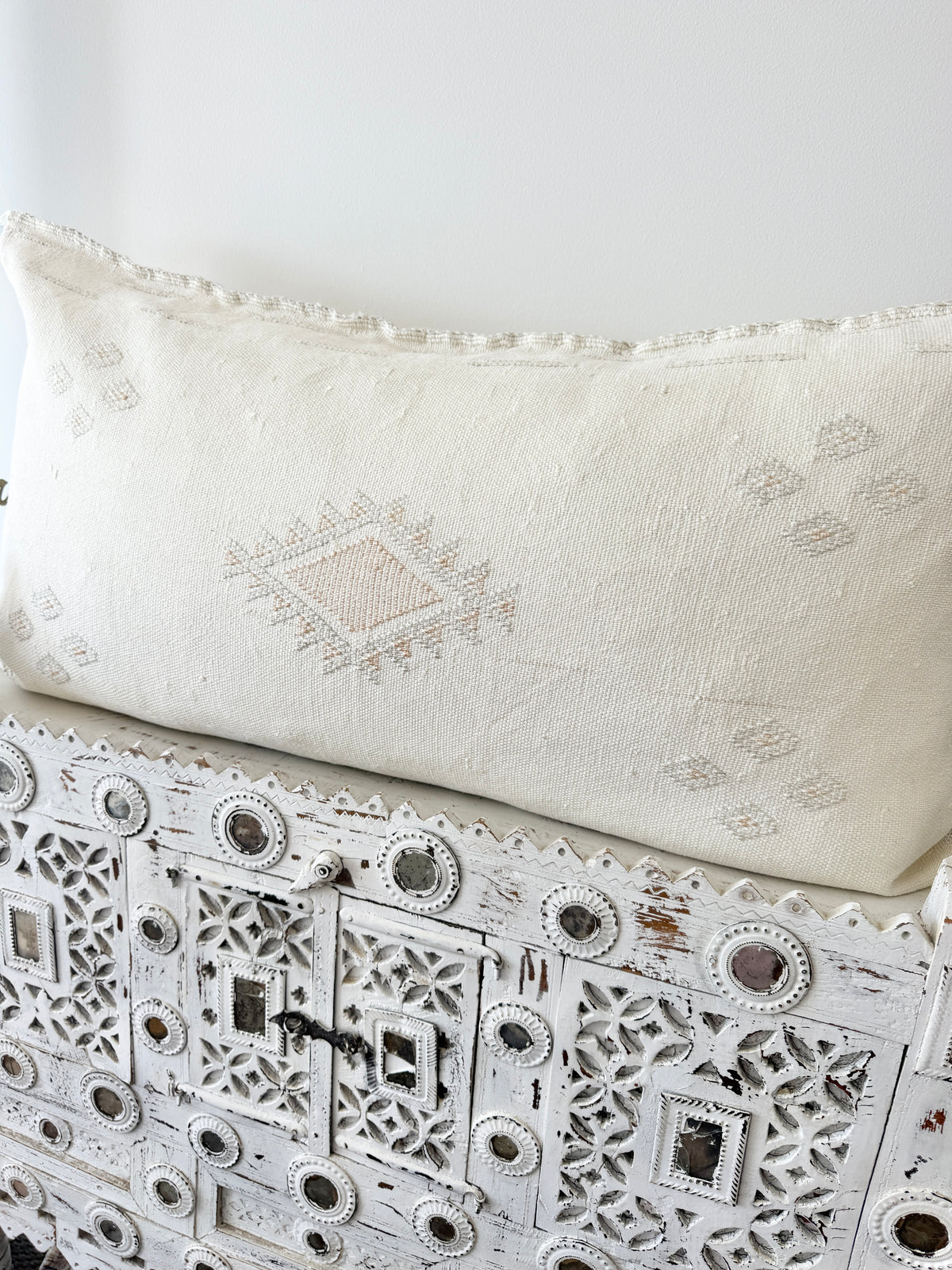Cactus Silk Large Lumbar Cushion LL45