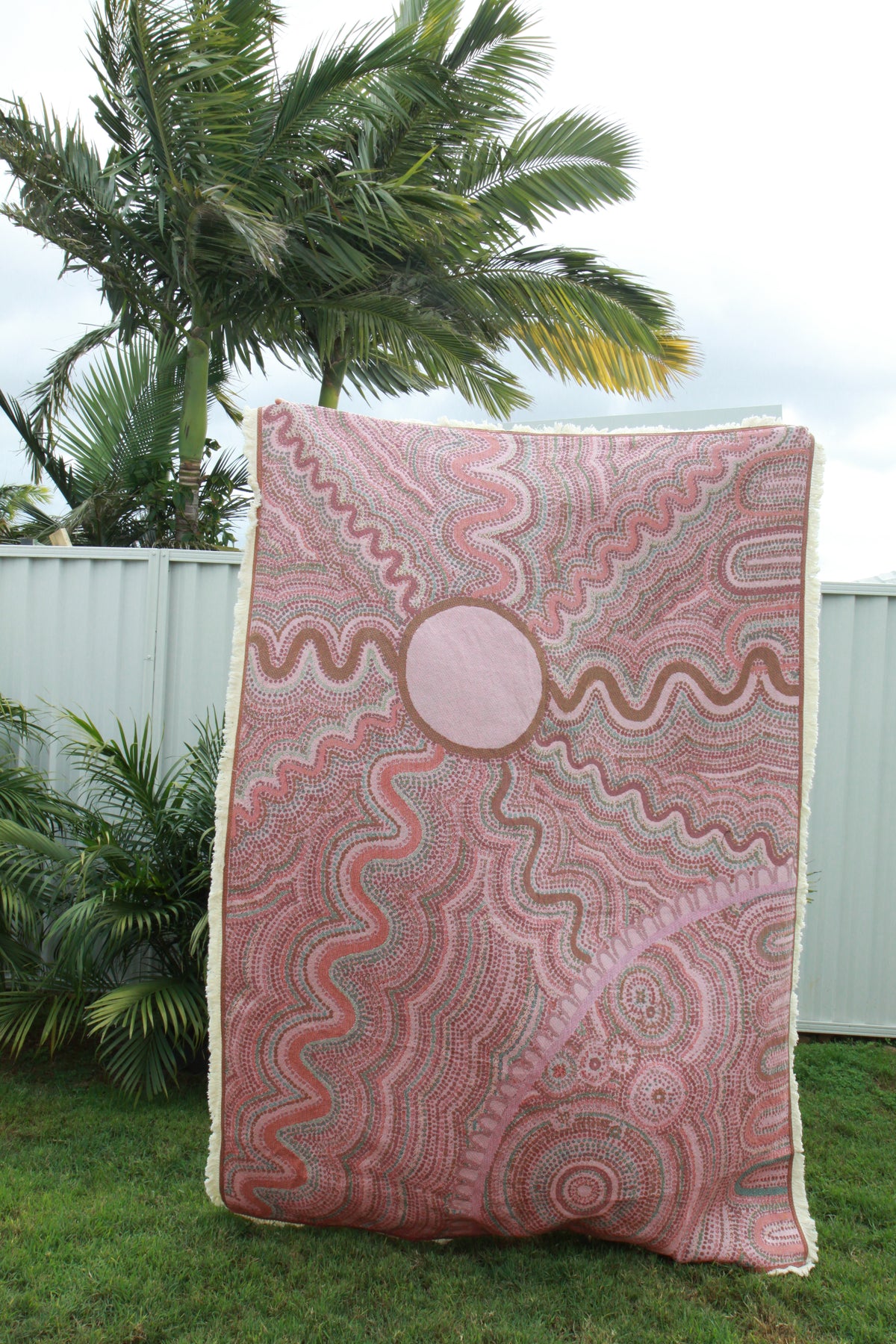 Indigenous Throw Sun Codes By Natalie Jade