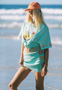 Spicy Island Tee Aqua