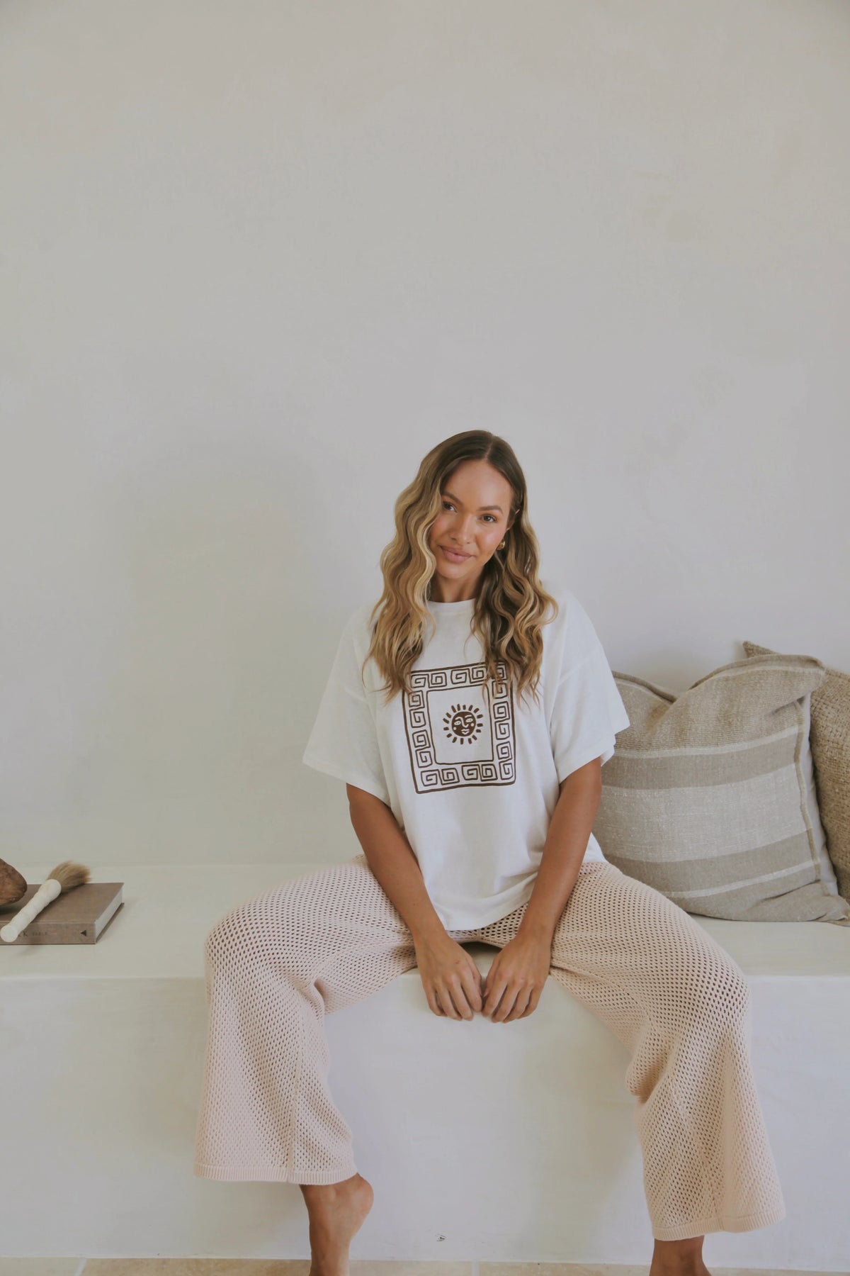 Solmaze Oversized Hemp Tee