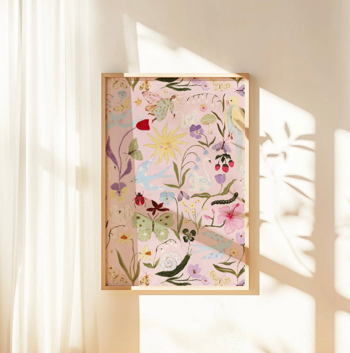 Brigitte May Magic Garden Print A2