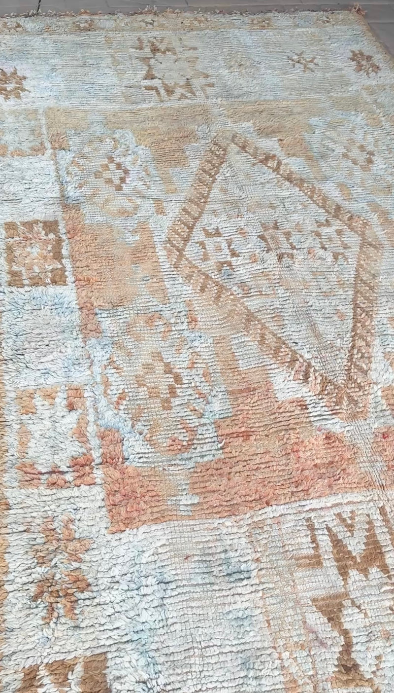 Moroccan Vintage  Rug  "Adalee" 364 x 197