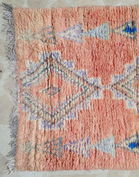 Moroccan Vintage Rug Runner  "Azteaka” 360 x 97