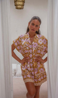 Leila Floral Shirt Dress