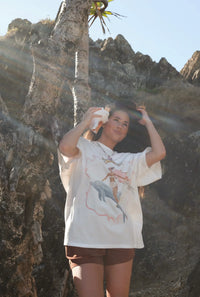 Queen Of The Sea Tee White
