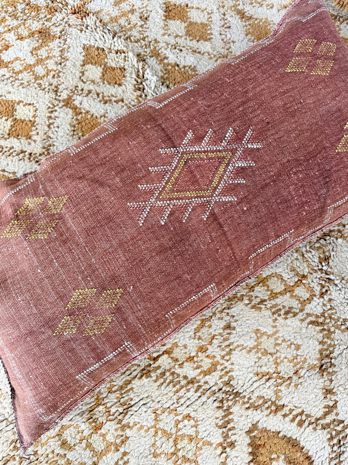 Cactus Silk Large Lumbar Cushion LL54