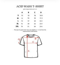 Lover Oversized Shirt Acid Wash Red