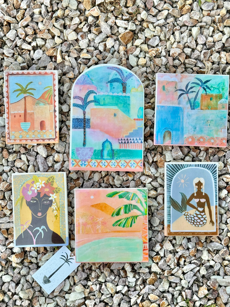 Sue Fantini Tile - The Blue Gate