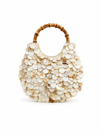 The Amalfi Pearl Bamboo Bag