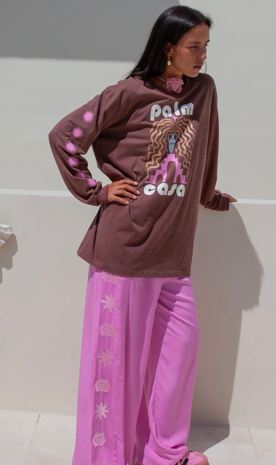 Romi Pants Tonal Pink