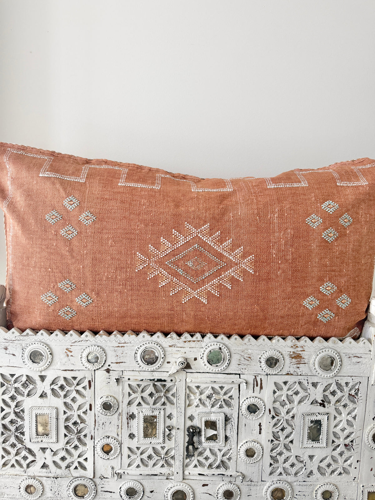 Cactus Silk Large Lumbar Cushion LL28