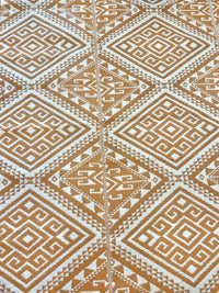 Recycled Outdoor Mat 3 Aztec ~ Med - 1.8 x 2.8