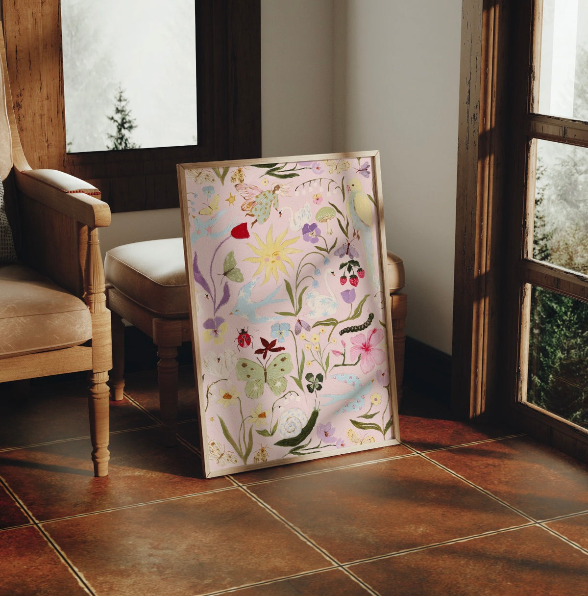Brigitte May Magic Garden Print A3