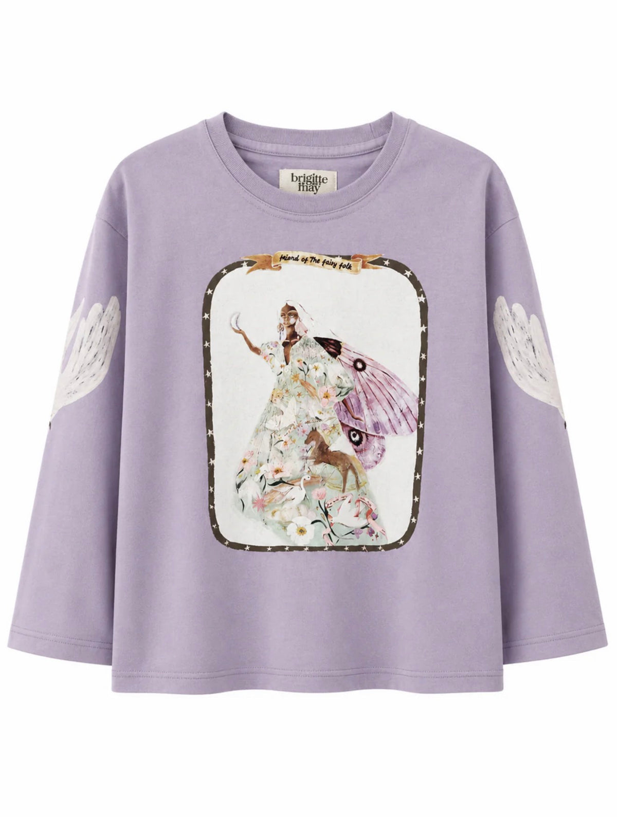 Fairy Folk Long Sleeve Tee Kids Lilac