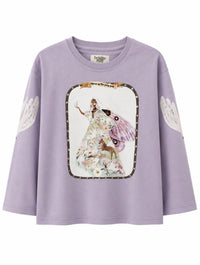 Fairy Folk Long Sleeve Tee Kids Lilac
