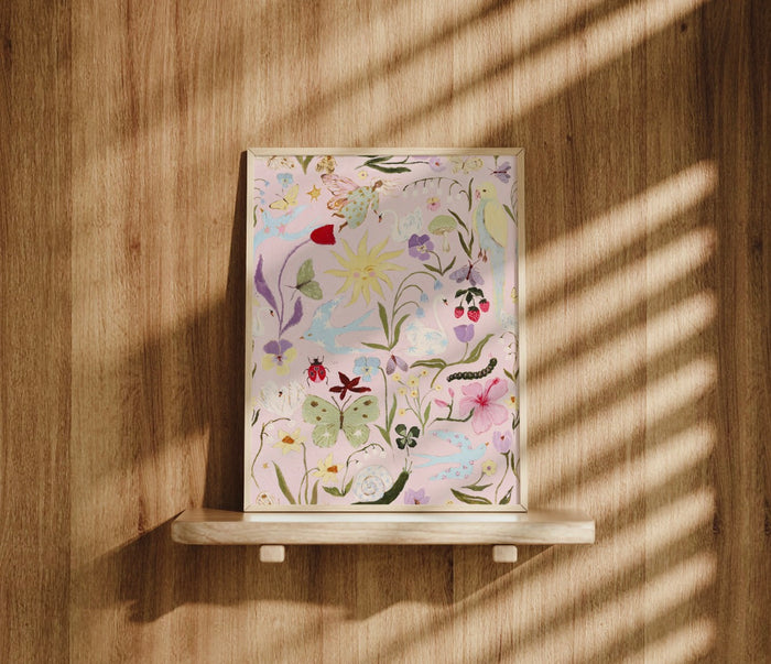 Brigitte May Magic Garden Print A2