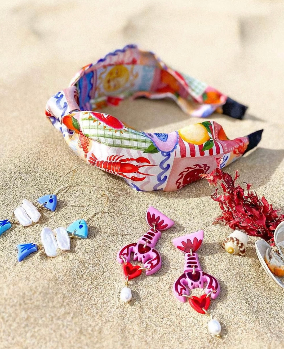 Silk Headband Amore