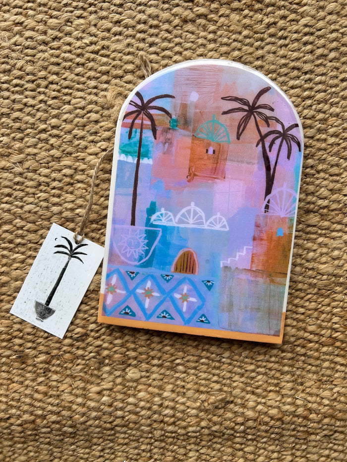 Sue Fantini Tile - The Blue City Large Arch