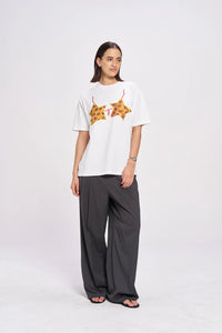 LEOPARD STARKINI Oversized Shirt