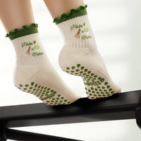 Pilates Grip Socks - Pilates & Matcha