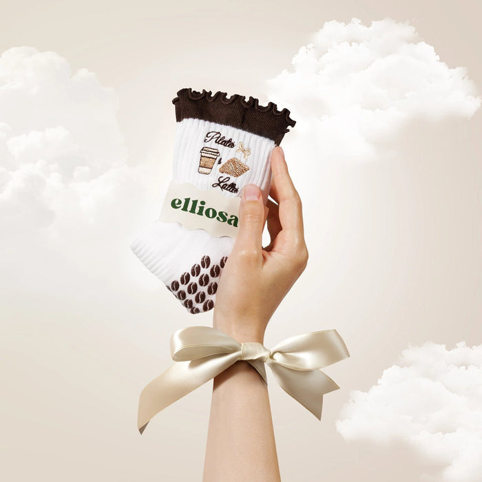 Pilates Grip Socks - Pilates & Lattes
