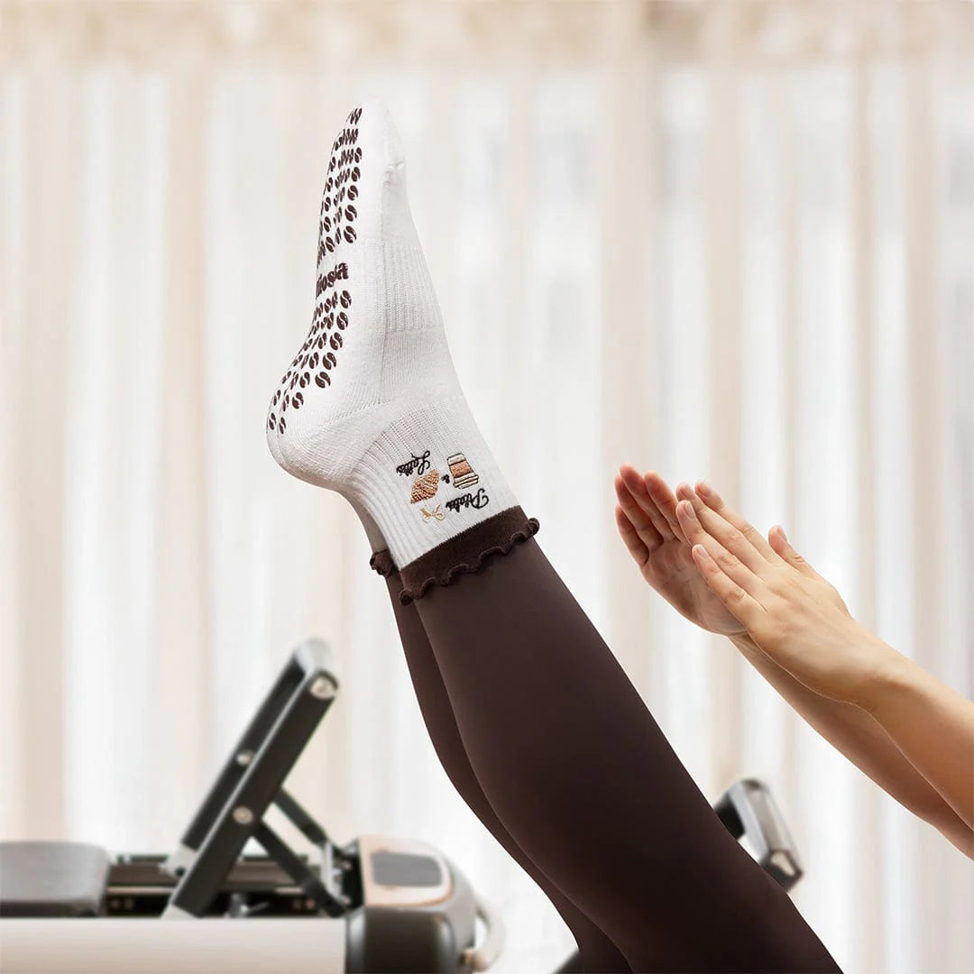 Pilates Grip Socks - Pilates & Lattes