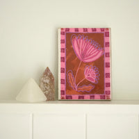 Ebony Bree Tile - Flora