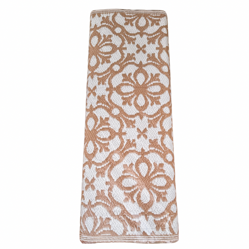 Recycled Outdoor Mat 9 Moroccan Tile ~ Med 1.8 x 2.8