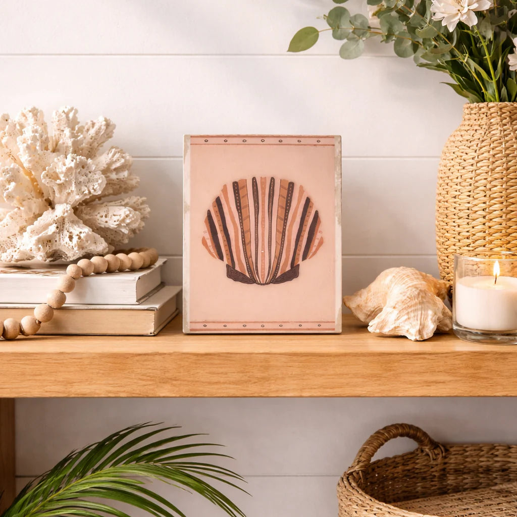 Ebony Bree Tile - Desert Shell