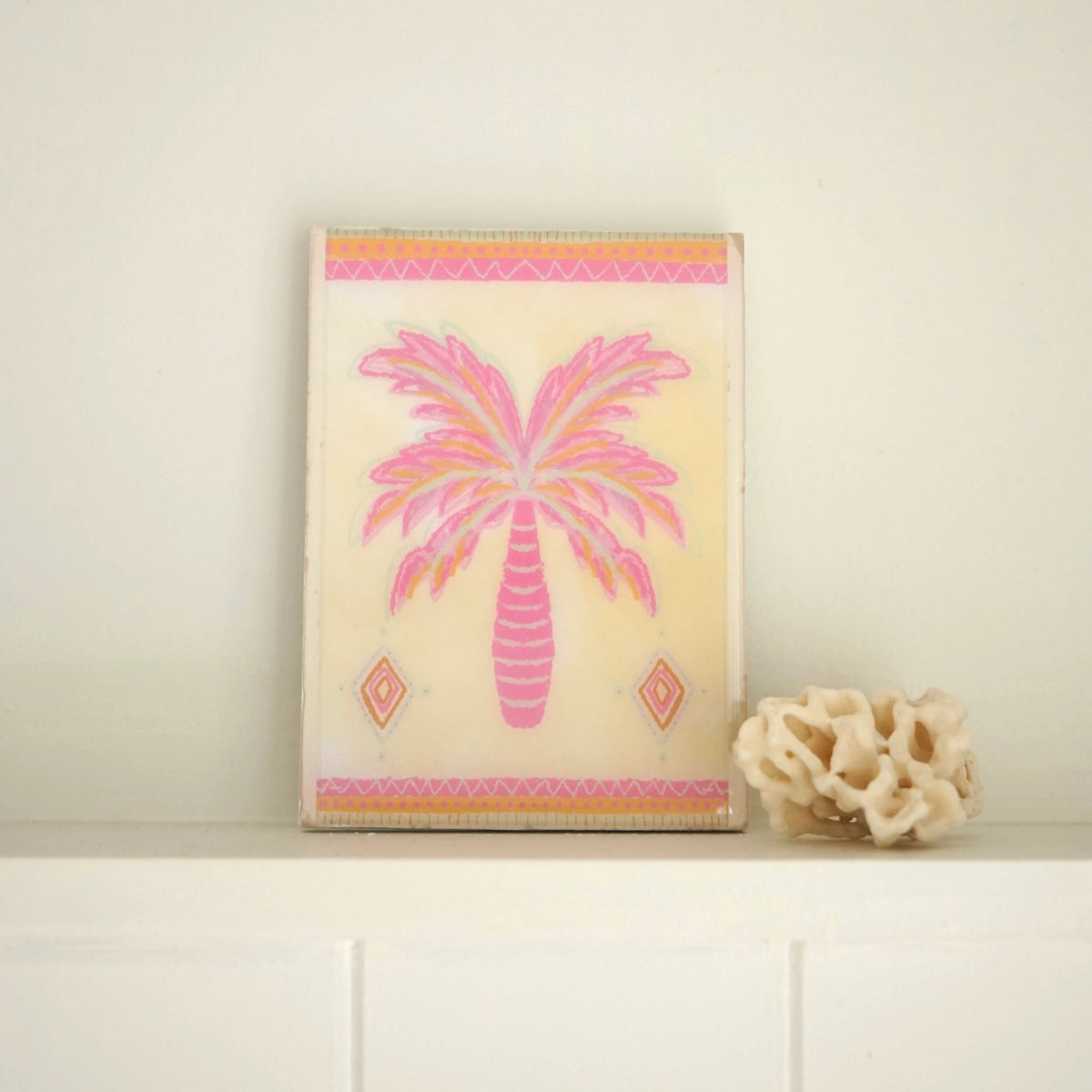 Ebony Bree Tile - Sunset Palm