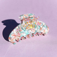 Hair Clip Claw Eye Love Pastel