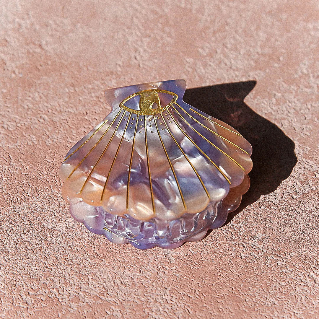Hair Clip Claw Small Shell Pastel