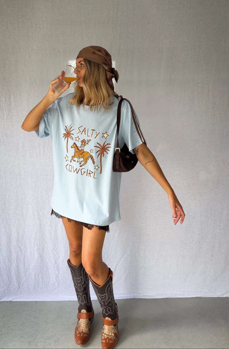 Salty Cowgirl Tee
